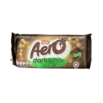Nestle Aero Dark &amp; Milk Peppermint 90g