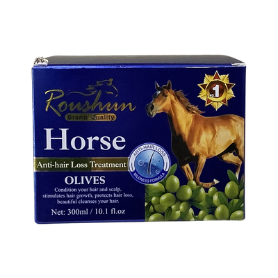 Roushun Horse Anti Hair-Loss Treatment Olives 300ml