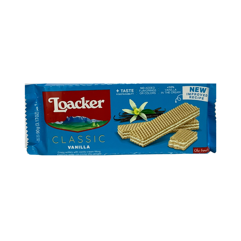 Loacker Wafer Biscuit Classic Vanilla 90g