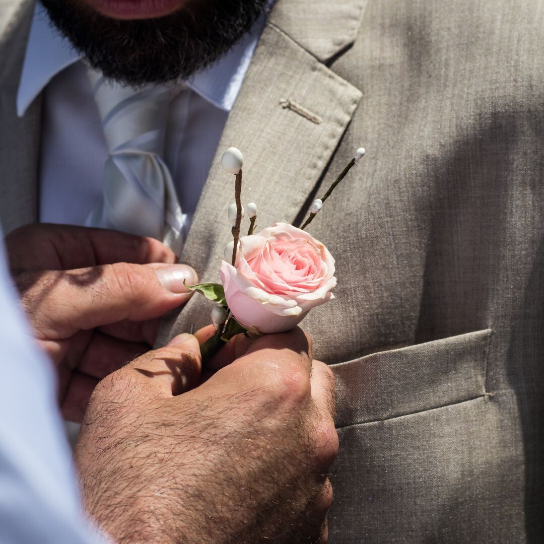 Bräutigamschmuck