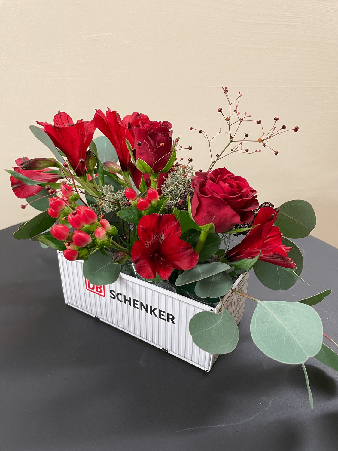Blumenschmuck Urnenbeisetzung