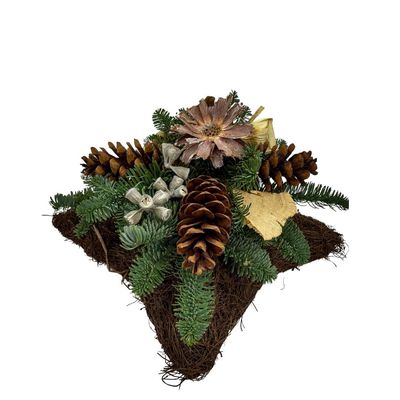 Kissen Mühlenbeckia (Natur-Grün) White-Washed