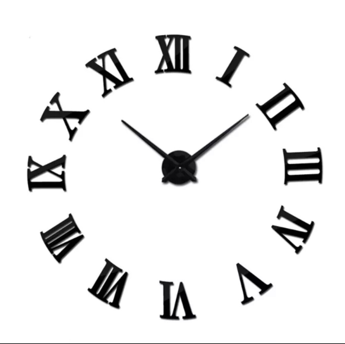 Roman Wall Clock Creative Diy Acrylic Wall Clock Sticker Fashion Quartz Clocks Clock Large Wall Clock Modern Design Home Decor