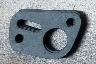 McCulloch 10 Series Late style manual thumb pump (Large Hole) gasket in fiber format
