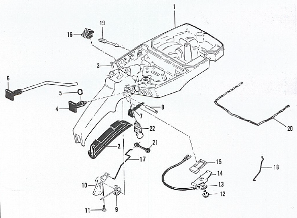 McCulloch Air Box Seal