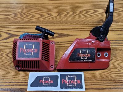 Poulan Predator Chainsaw stickers