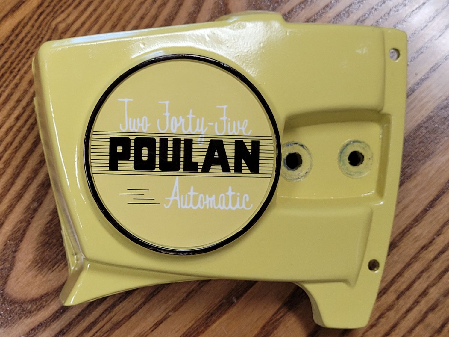 Poulan 245 Early Sticker