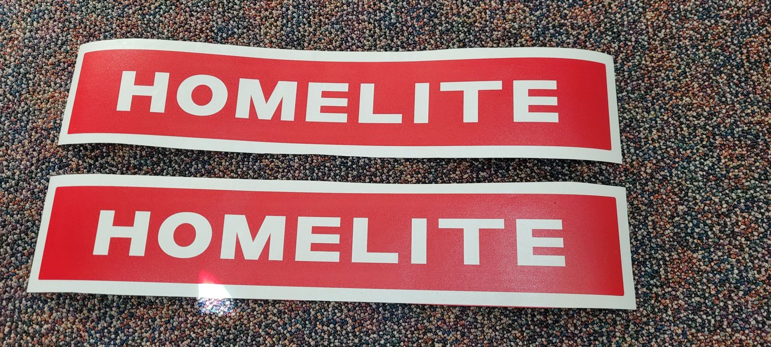 Homelite Bar Stencils