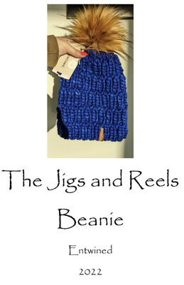The Jigs and Reels beanie knitting pattern