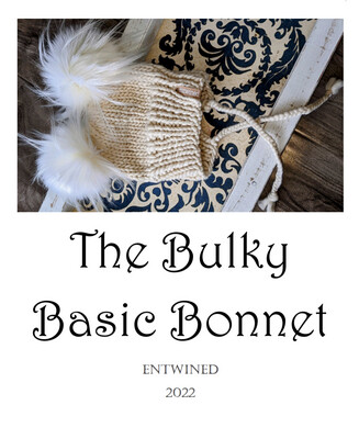 The Bulky Basic Bonnet Knitting Pattern