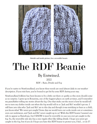 The RDF Beanie Knitting Pattern