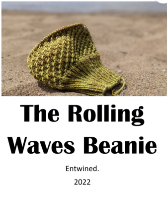 The Rolling Waves Beanie Knitting Pattern