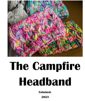 The Campfire Headband Knitting Pattern