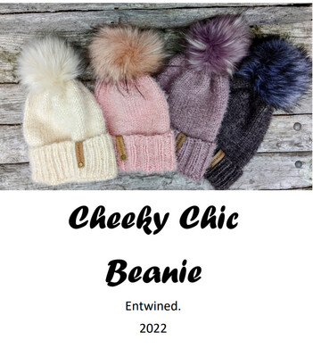 The Cheeky Chic Beanie Knitting Pattern