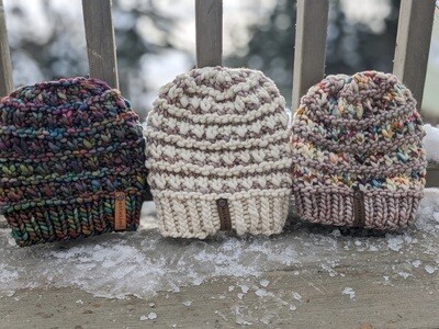 The Broccoli Beanie Knitting Pattern (Plus Broccoli Headband Bonus)