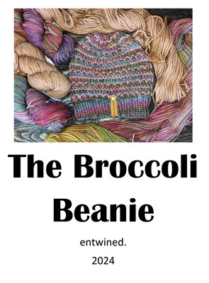 The Broccoli Beanie Knitting Pattern (Plus Broccoli Headband Bonus)