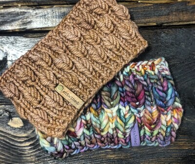 The Back to Nature Headband Knitting Pattern