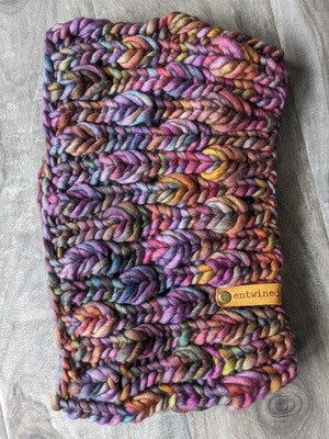 The Back to Nature Cowl knitting Pattern