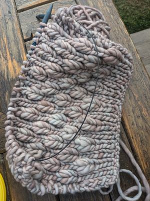 Surprise I'm a dickie, Back To Nature Version Knitting Pattern