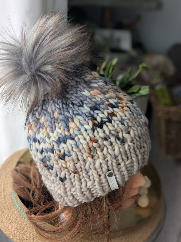 OOAK Merino Wool Beanie