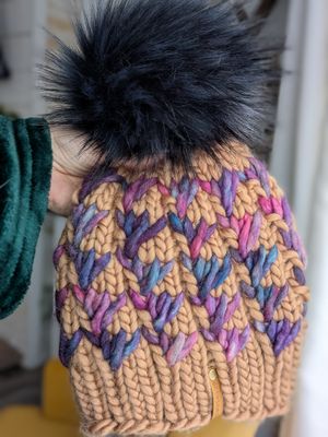 The Crocus Beanie Knitting Pattern