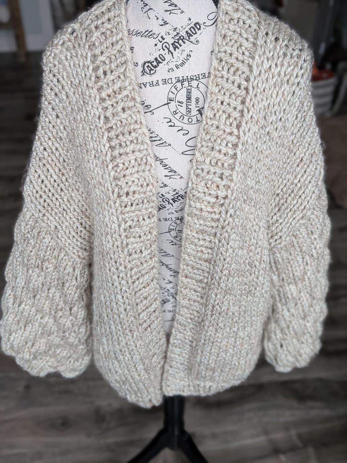 Everyday Wool Blend Cardigan