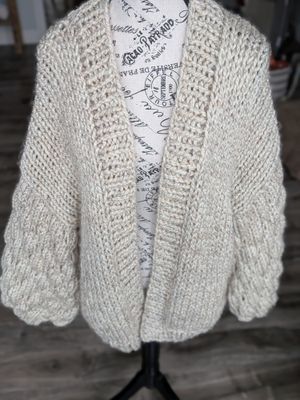 Everyday Wool Blend Cardigan