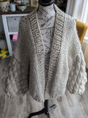 Everyday Wool Blend Cardigan