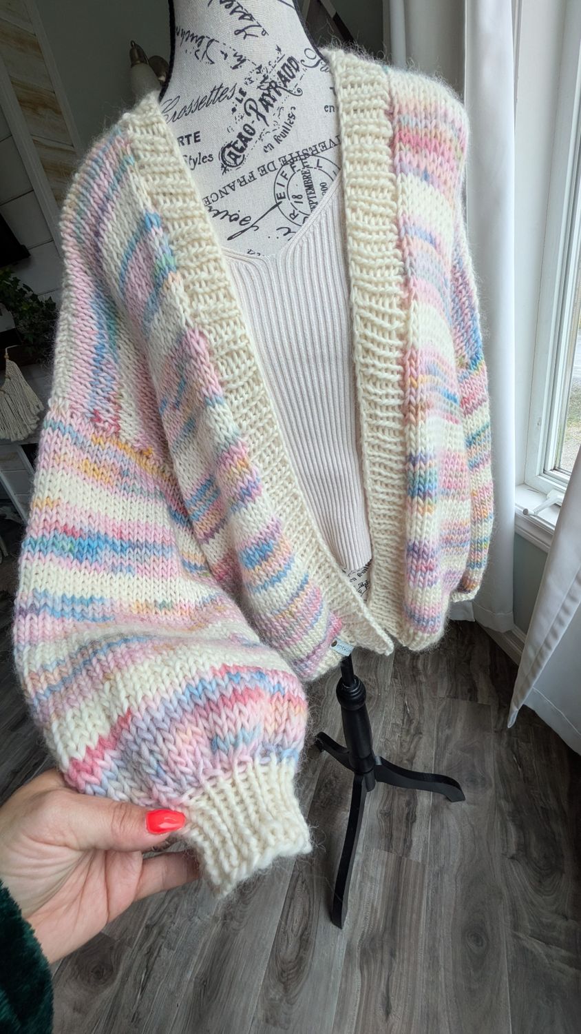 Peruvian Wool Cardigan