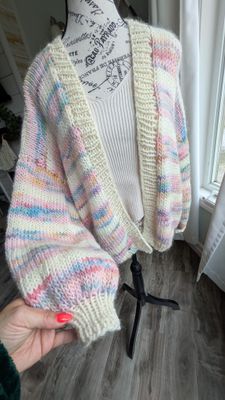 Peruvian Wool Cardigan