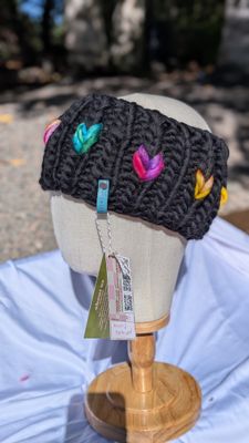 Peruvian/Merino headband 