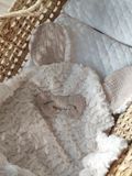 Doudou lapin uni beige "Maé"