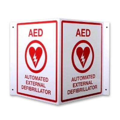 AED Locator Sign 