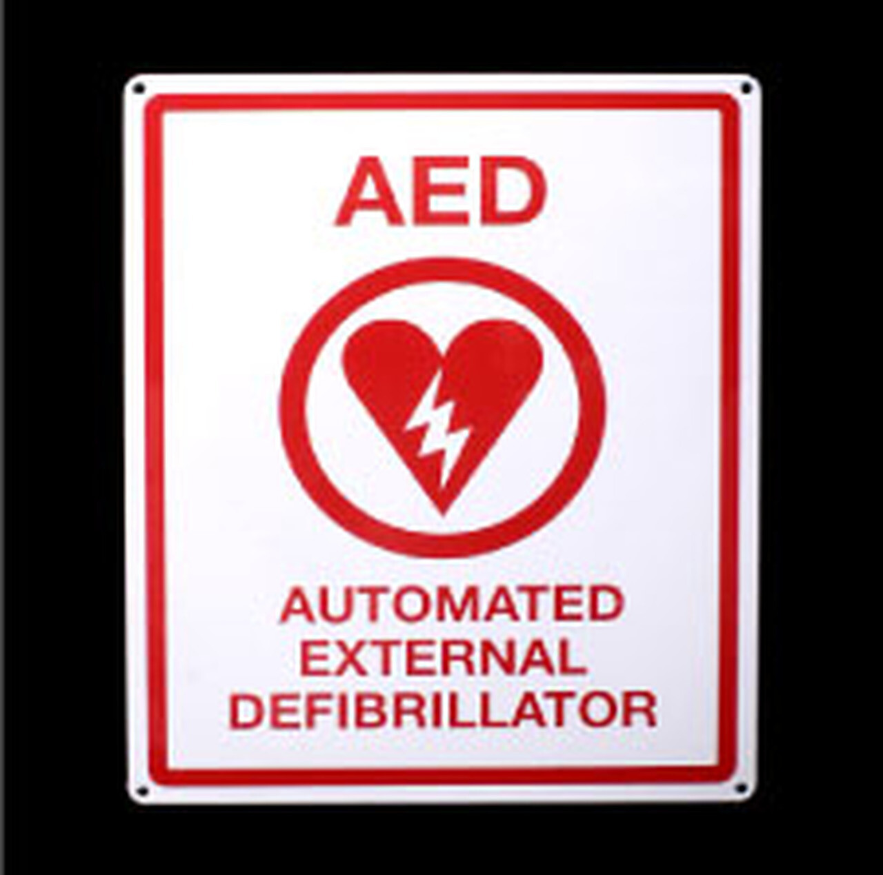 AED Locator Sign (flat) AED Locator Sign (flat)