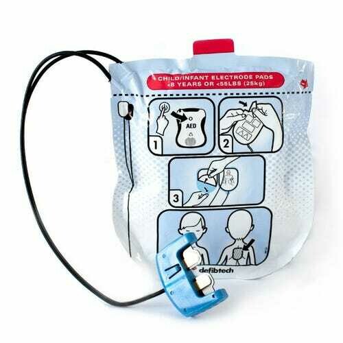 DEFIBTECH LIFELINE VIEW AED PEDIATRIC PADS DEFIBTECH LIFELINE VIEW AED PEDIATRIC PADS