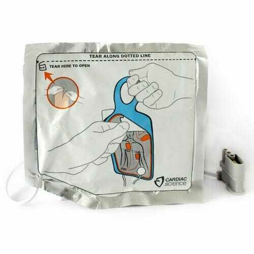 CARDIAC SCIENCE POWERHEART G5 ADULT INTELLISENSE DEFIBRILLATION ELECTRODE PADS CARDIAC SCIENCE POWERHEART G5 ADULT INTELLISENSE DEFIBRILLATION ELECTRODE PADS
