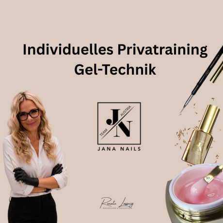 Individuelles Privat-Training Gel-Technik