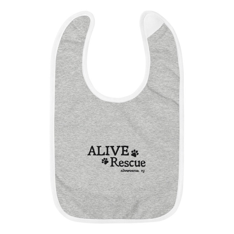 Embroidered Baby Bib