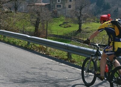 In bicicletta