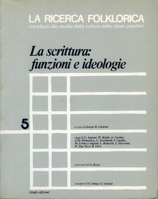 LA RICERCA FOLKLORICA - numero 5
