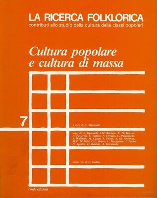 LA RICERCA FOLKLORICA - numero 7