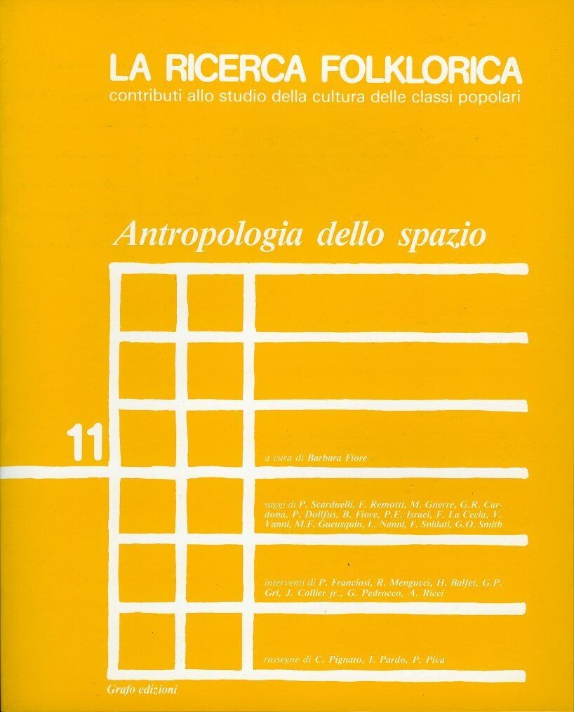 LA RICERCA FOLKLORICA - numero 11