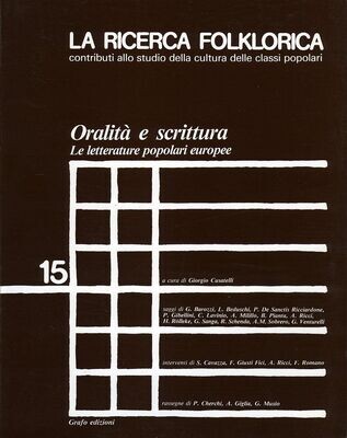 LA RICERCA FOLKLORICA - numero 15