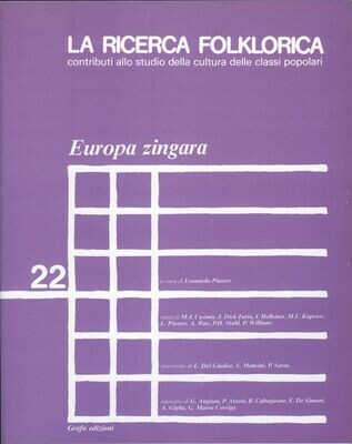 LA RICERCA FOLKLORICA - numero 22
