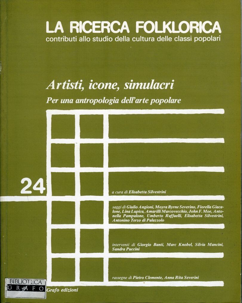 LA RICERCA FOLKLORICA - numero 24