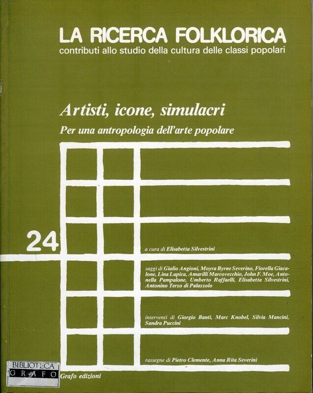 LA RICERCA FOLKLORICA - numero 24