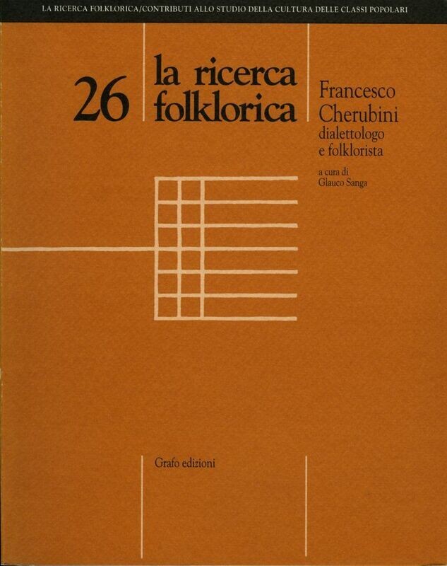 LA RICERCA FOLKLORICA - numero 26