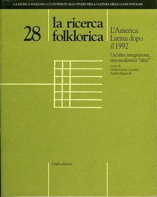 LA RICERCA FOLKLORICA - numero 28