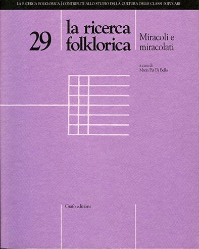 LA RICERCA FOLKLORICA - numero 29