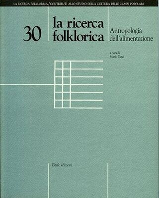 LA RICERCA FOLKLORICA - numero 30